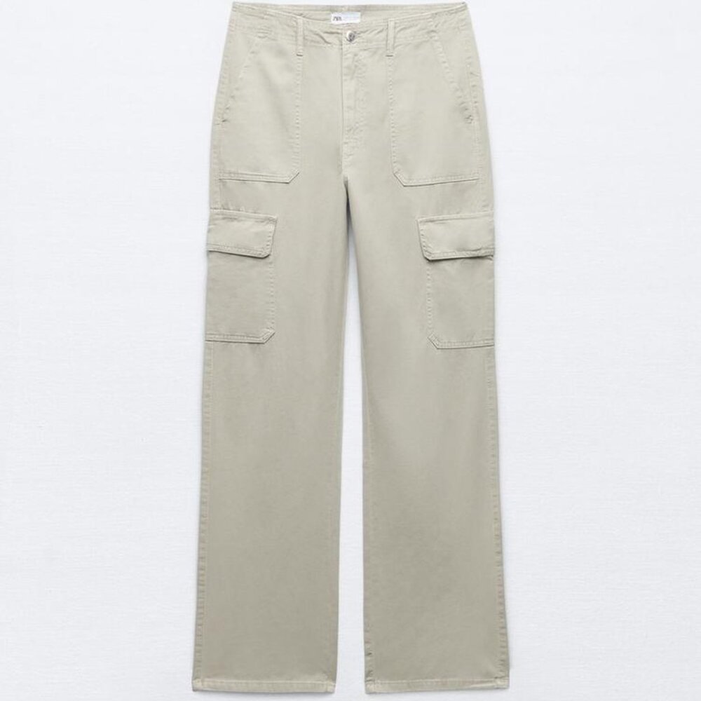 Straight leg Zara cargo pants